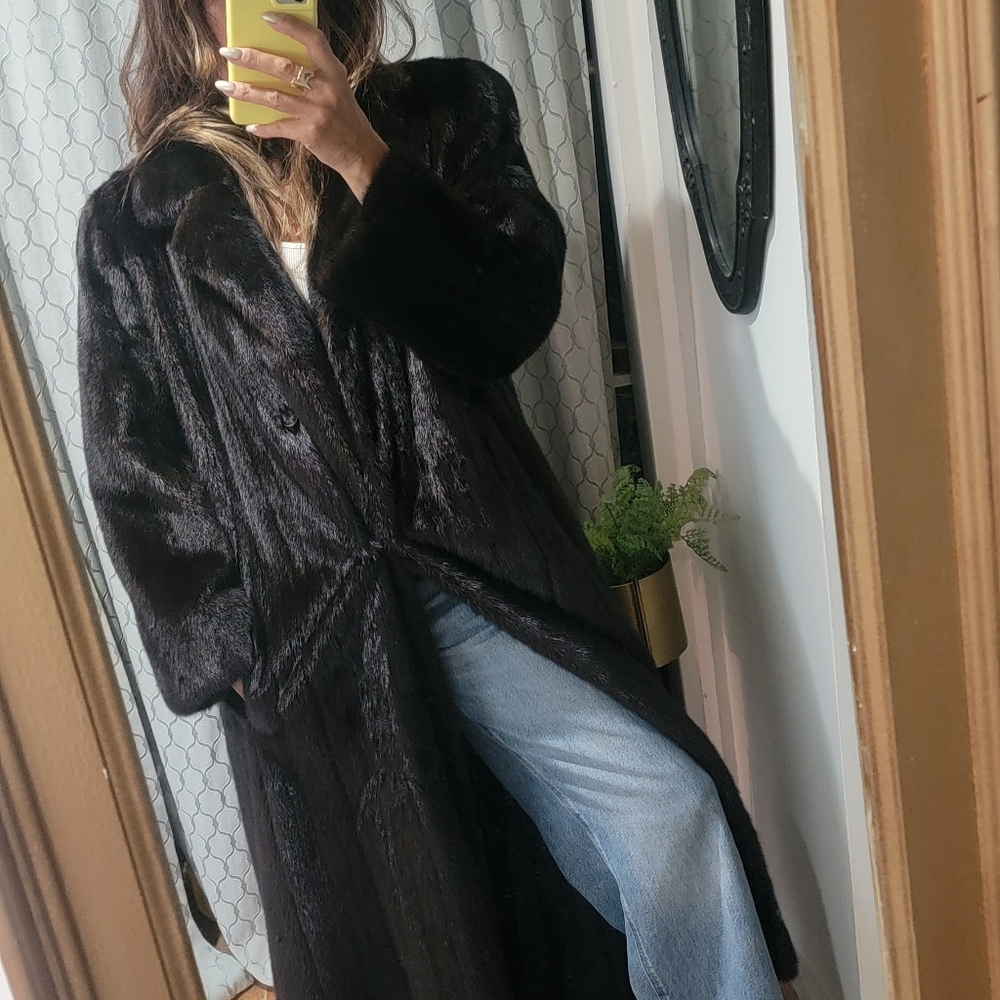 Full length Mink Coat (Full papers) - Picture 10 of 15